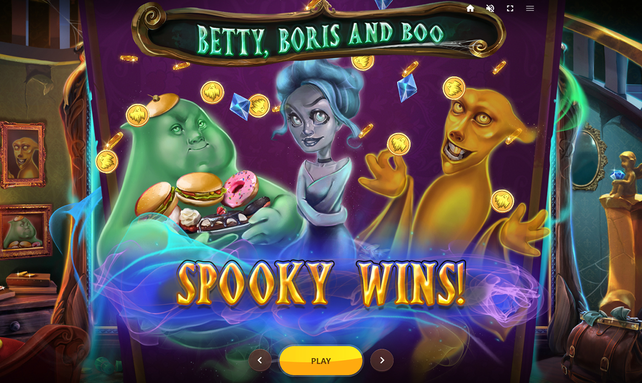 Игровой автомат Betty, Boris and Boo