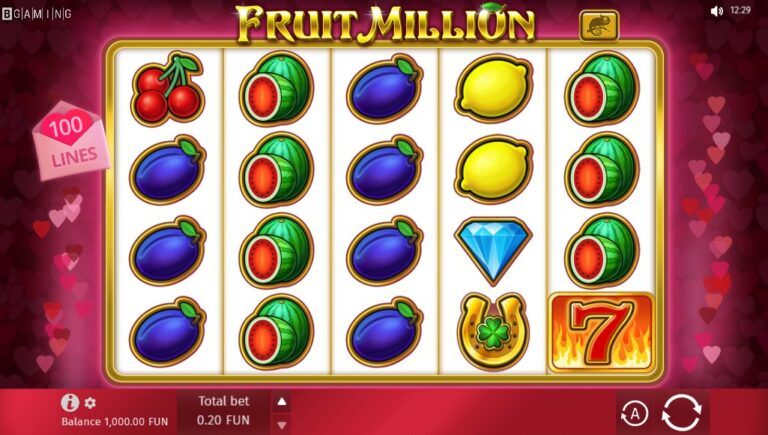 Игровой автомат Fruit Million